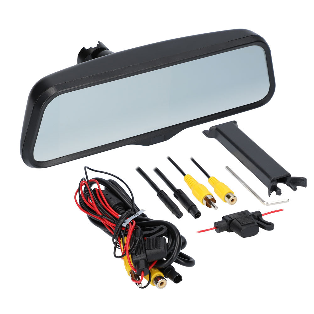 Metra MPS-WRM45, Water-Resistant Rearview Mirror with 4.5 inch Monitor