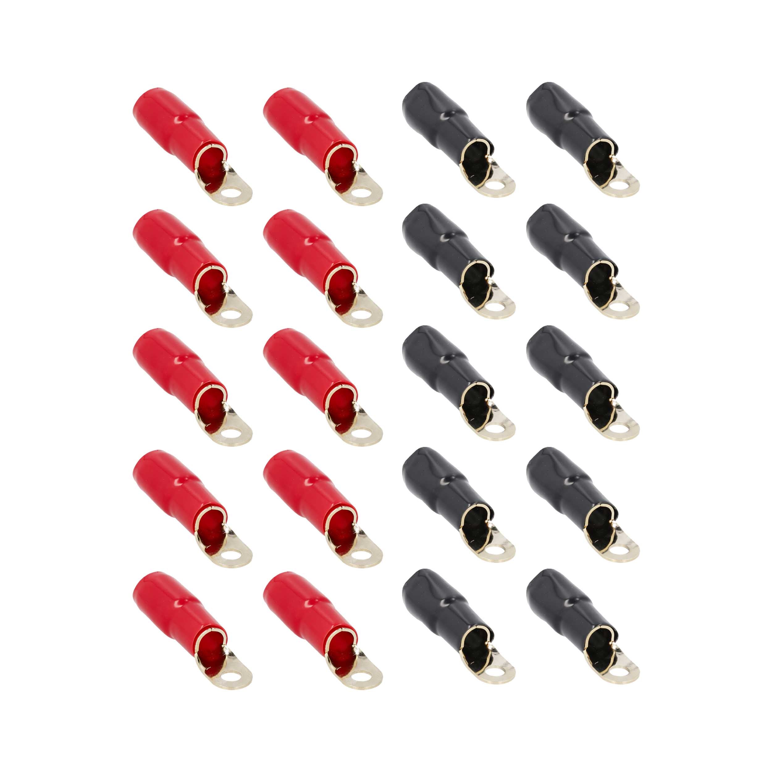 Raptor R0516RT, (20)Ring Term 1/0ga 5/16"