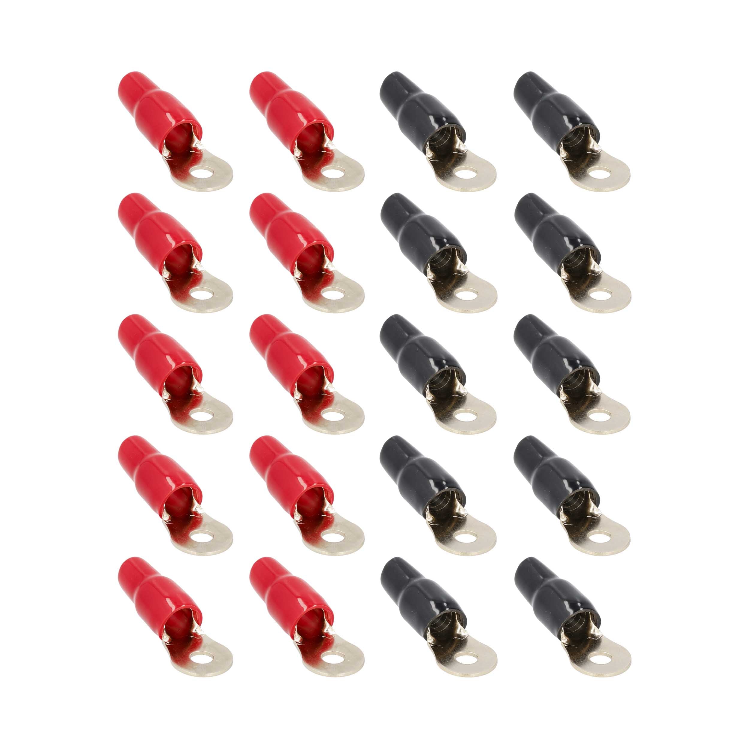 Raptor R414RT, (20)Ring Term 4ga 1/4"