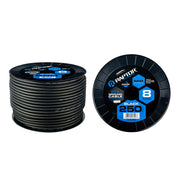 Raptor R4BK8-250, Wire 8ga 250' Black CCA
