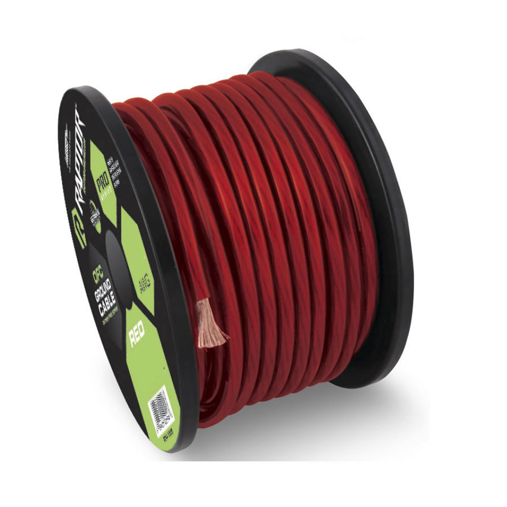 Raptor R5R4-100, Wire 4ga 100' Red OFC