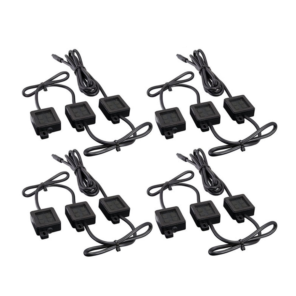 Metra RGB2-4KT, MPS RGB 4 String LED Rock Light Set, used with RGB-CB2