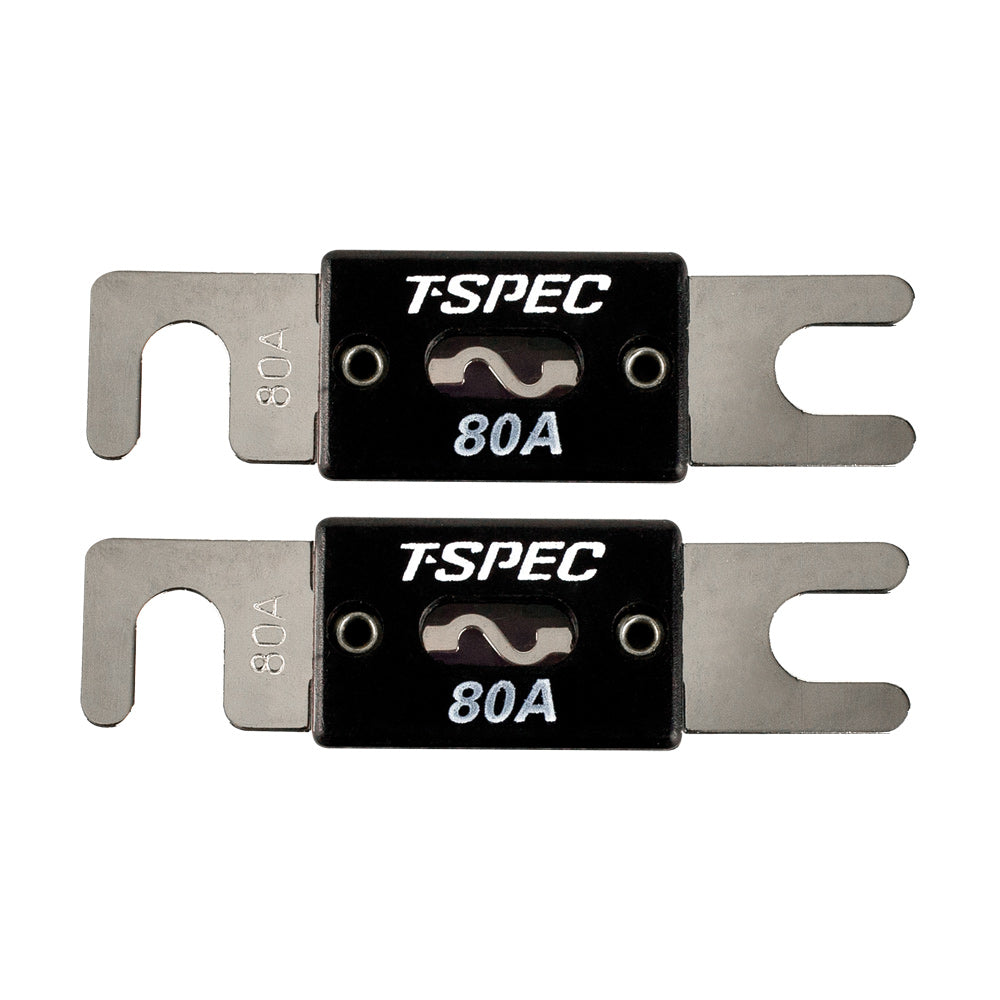 T-Spec V8-ANL80, (2)Fuse ANL 80 Amp