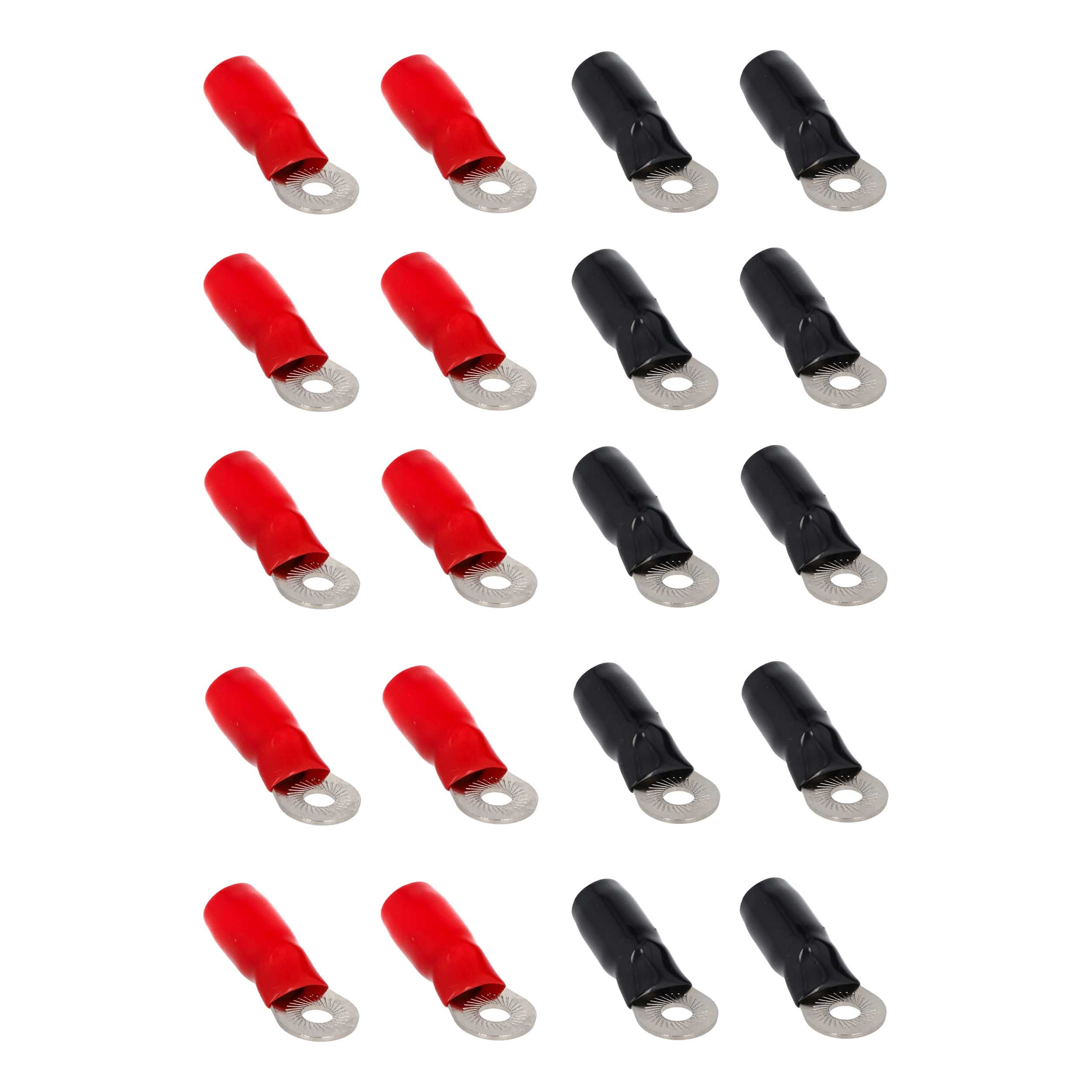 T-Spec V8-RTN8-20, (20)Ring Term 4ga 1/4"