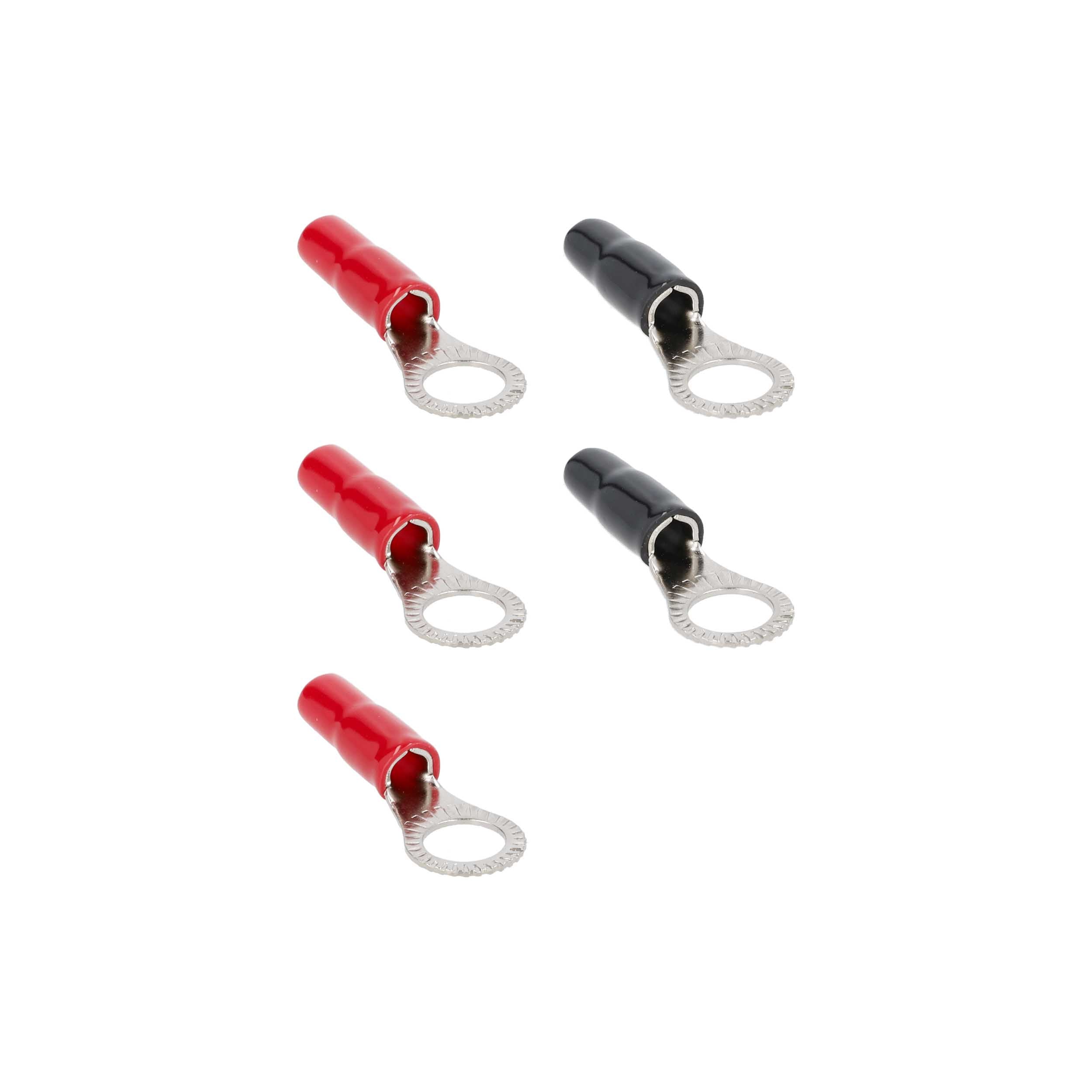 T-Spec V8-ST1, (5)Spade Term 4ga (3)Red/
