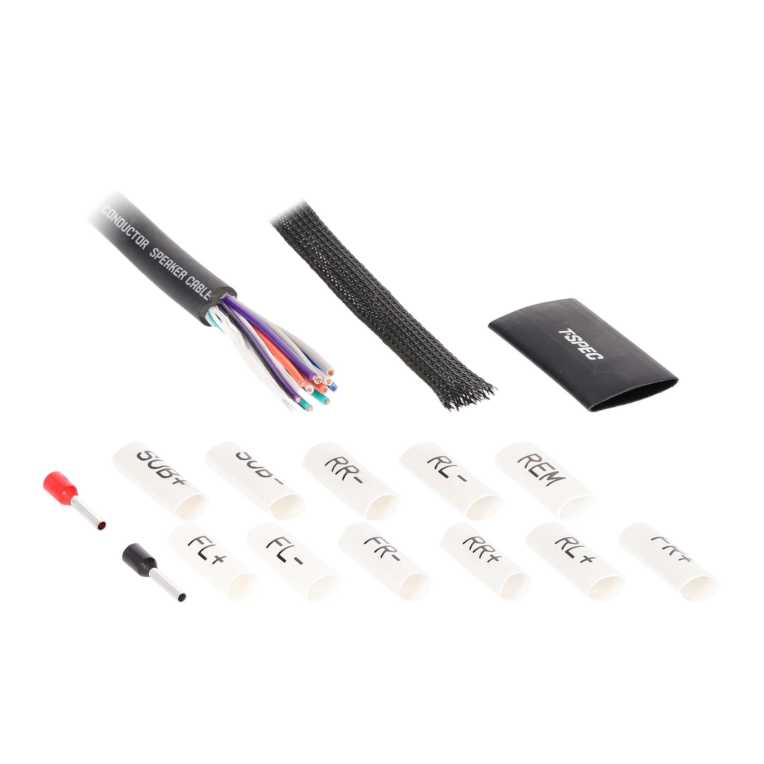 T-Spec VSW1118, Spk Wire 18ga 11Con 20' Kit
