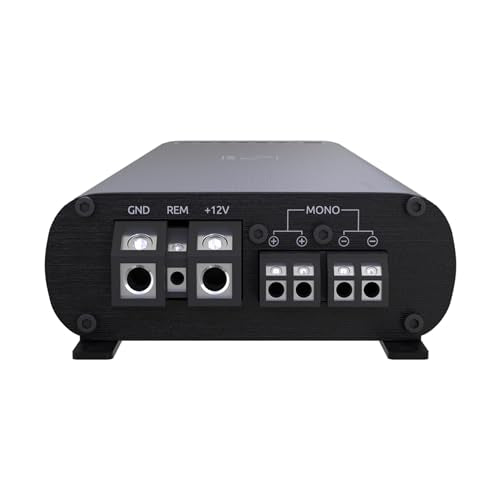 Wavtech LINK1000.1MINI, Mini Series Mono Block Subwoofer Amplifier w/ LOC - 1000W RMS
