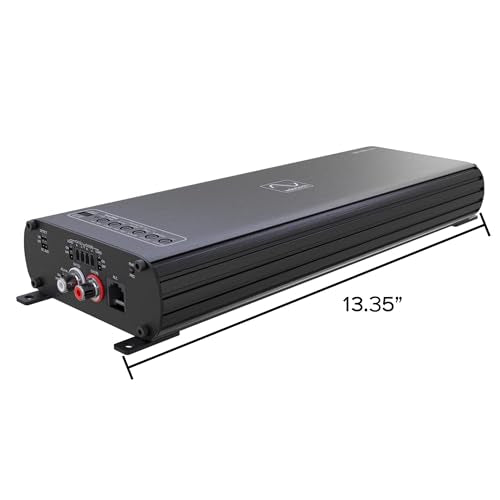 Wavtech LINK1000.1MINI, Mini Series Mono Block Subwoofer Amplifier w/ LOC - 1000W RMS