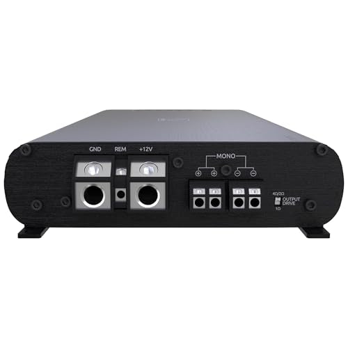 Wavtech LINK1500.1PLUS, Plus Series Mono Block Subwoofer Amplifier w/ LOC - 1500W RMS