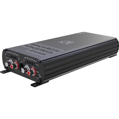 Wavtech LINK500.4MINI, Mini Series 4 Channel Full Range Amplifier w/ LOC - 500W