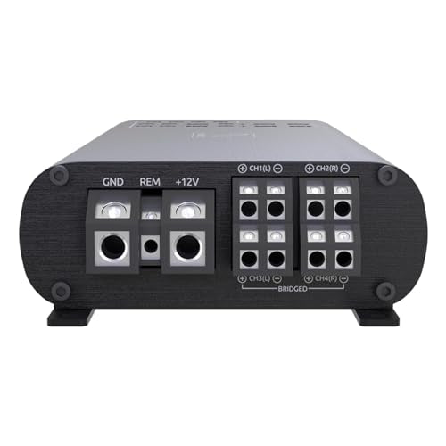 Wavtech LINK500.4MINI, Mini Series 4 Channel Full Range Amplifier w/ LOC - 500W