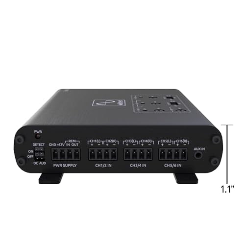 Wavtech LINK6, 6 Channel Line Output Convertor w/ Summing and Remote