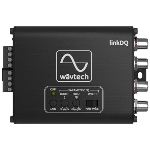Wavtech LINKDQ, 2 Channel Line Output Convertor / Line Driver w/ Parametric EQ
