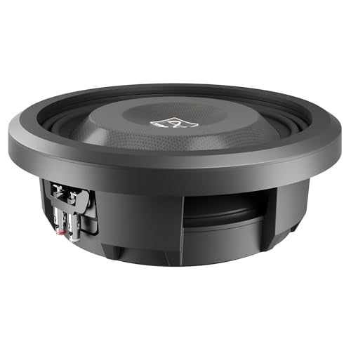Wavtech THINPRO10-4, thinPRO10 10" 4 Ohm Single Voice Coil Shallow Subwoofer w/ Grille