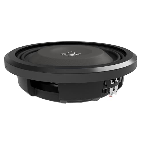 Wavtech THINPRO12-4, thinPRO10 12" 4 Ohm Single Voice Coil Shallow Subwoofer w/ Grille