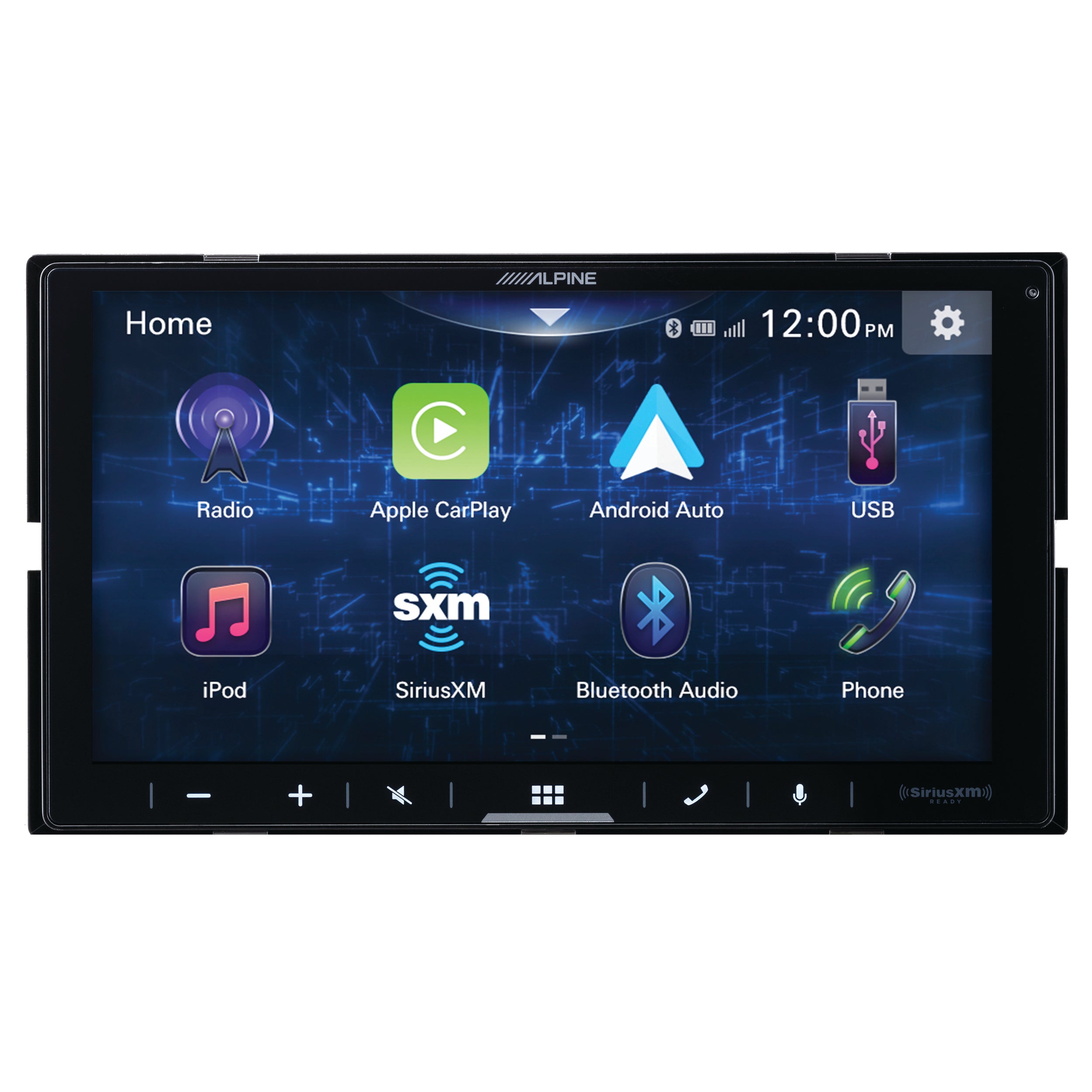 Alpine ILX-W770, 7-Inch Double DIN Digital Multimedia Receiver w/ Wireless Apple Carplay® & Android Auto™ (OB)