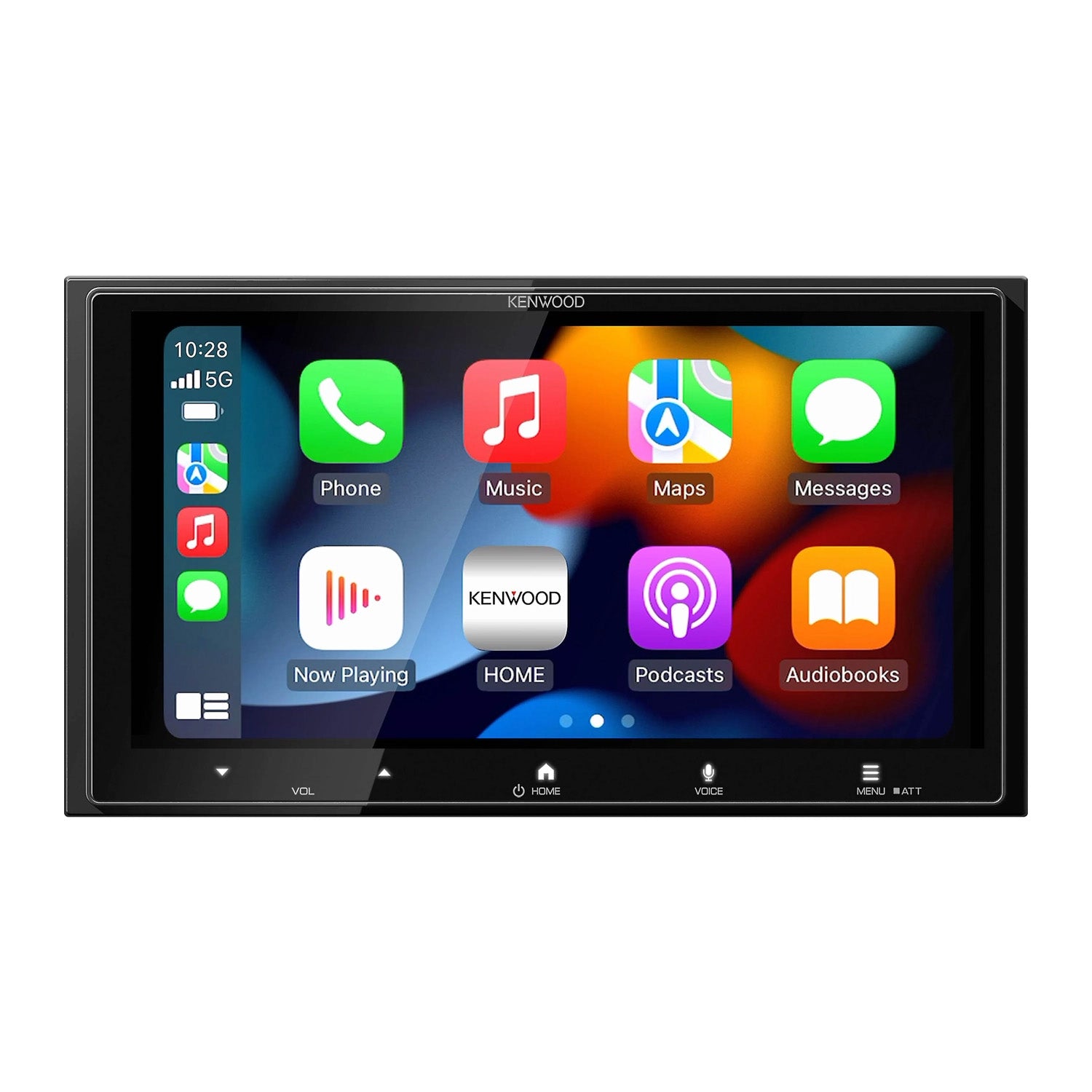 Kenwood DMX8710S, 7" Double DIN Digital Multi Media Receiver w/ Wireless Apple CarPlay & Android Auto