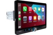 Jensen CAR1013, 10.1" Floating Screen Touchscreen Double DIN Digital Multimedia Receiver w/ Wireless Apple CarPlay & Android Auto