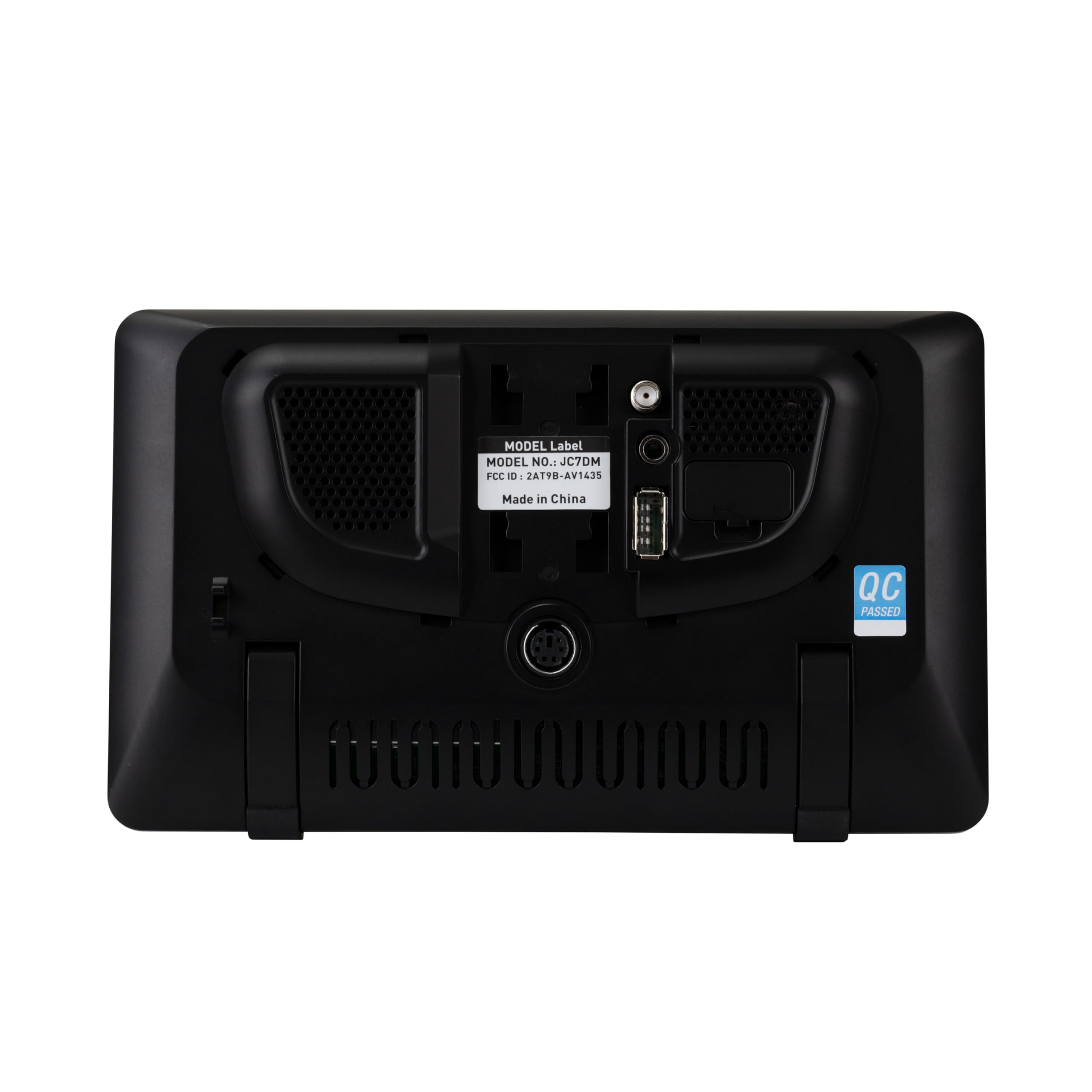Jensen JC7DM, 7" Dash Mount Digital Multimedia Receiver w/ Wireless Apple CarPlay & Android Auto
