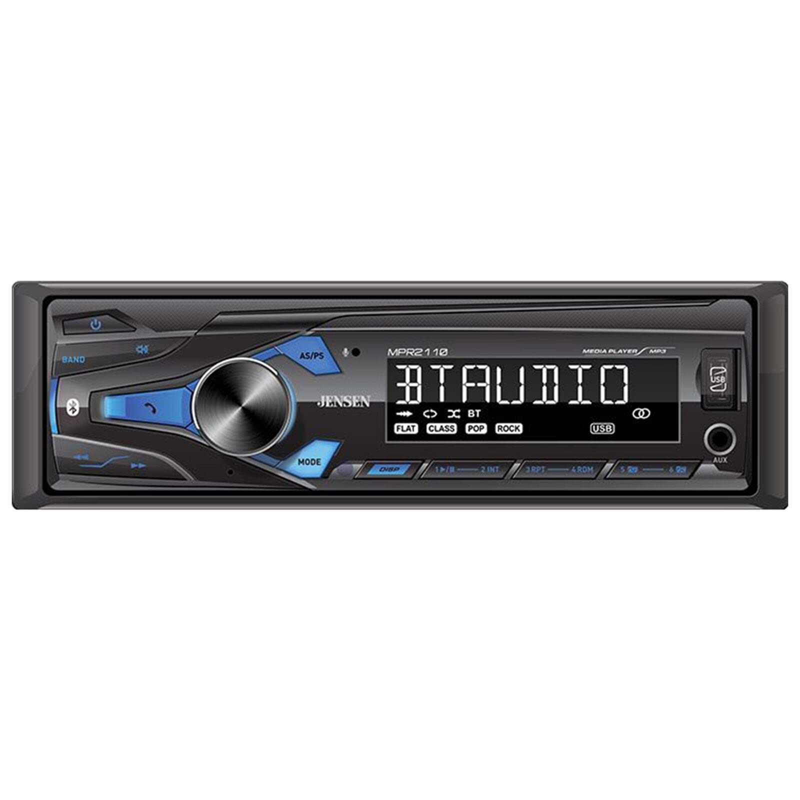 Jensen MPR2110, Digital Media Receiver w/ Front Aux & USB Input