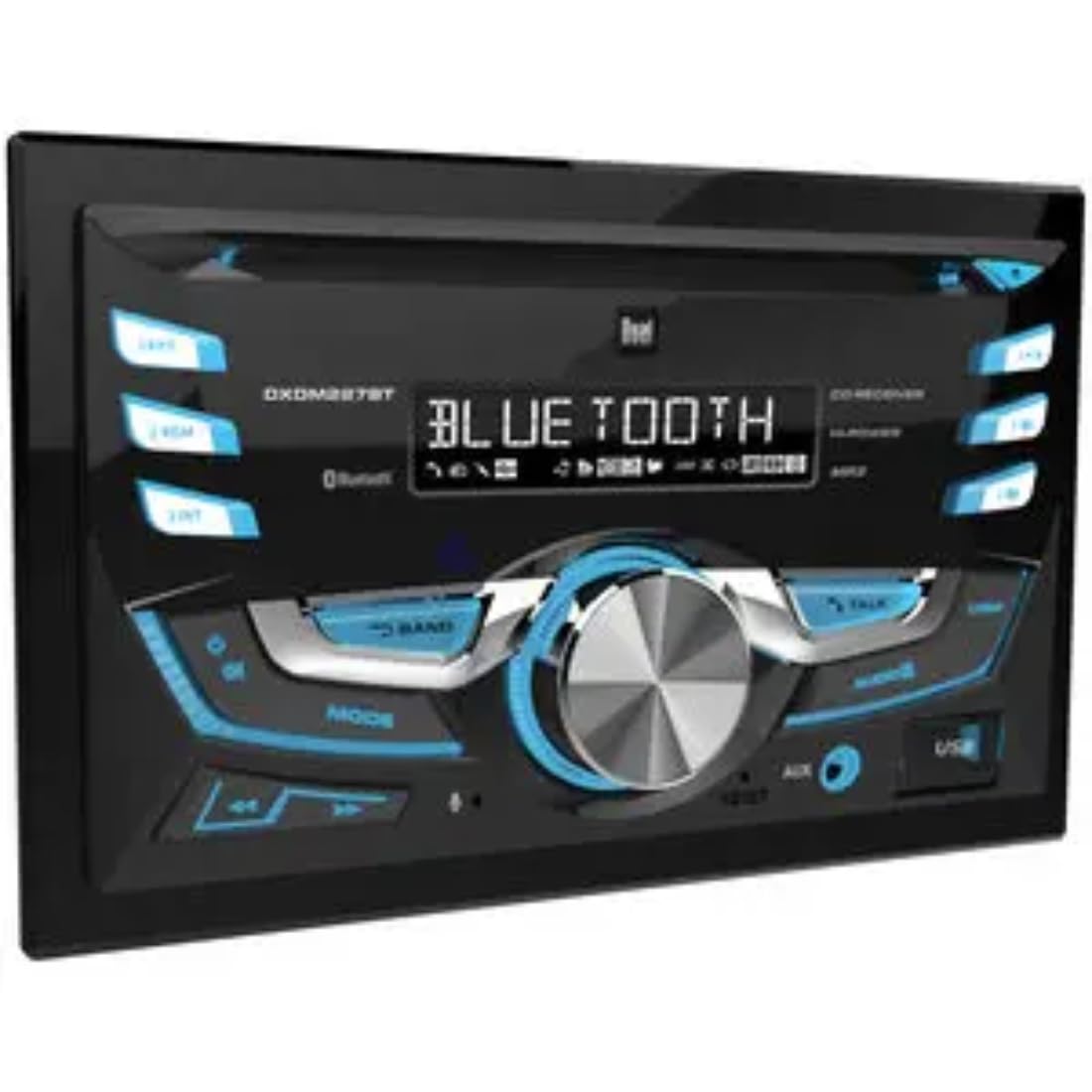 Dual DXDM227BT, Double DIN CD Receiver w/ Front Aux & USB Input