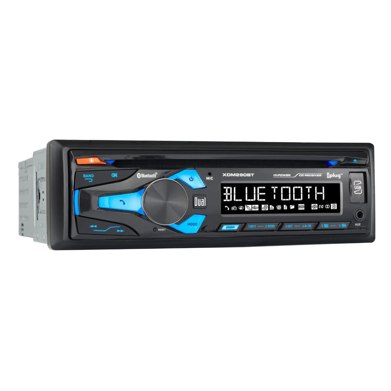 Dual XDM290BT, CD Receiver w/ Front Aux & USB Input