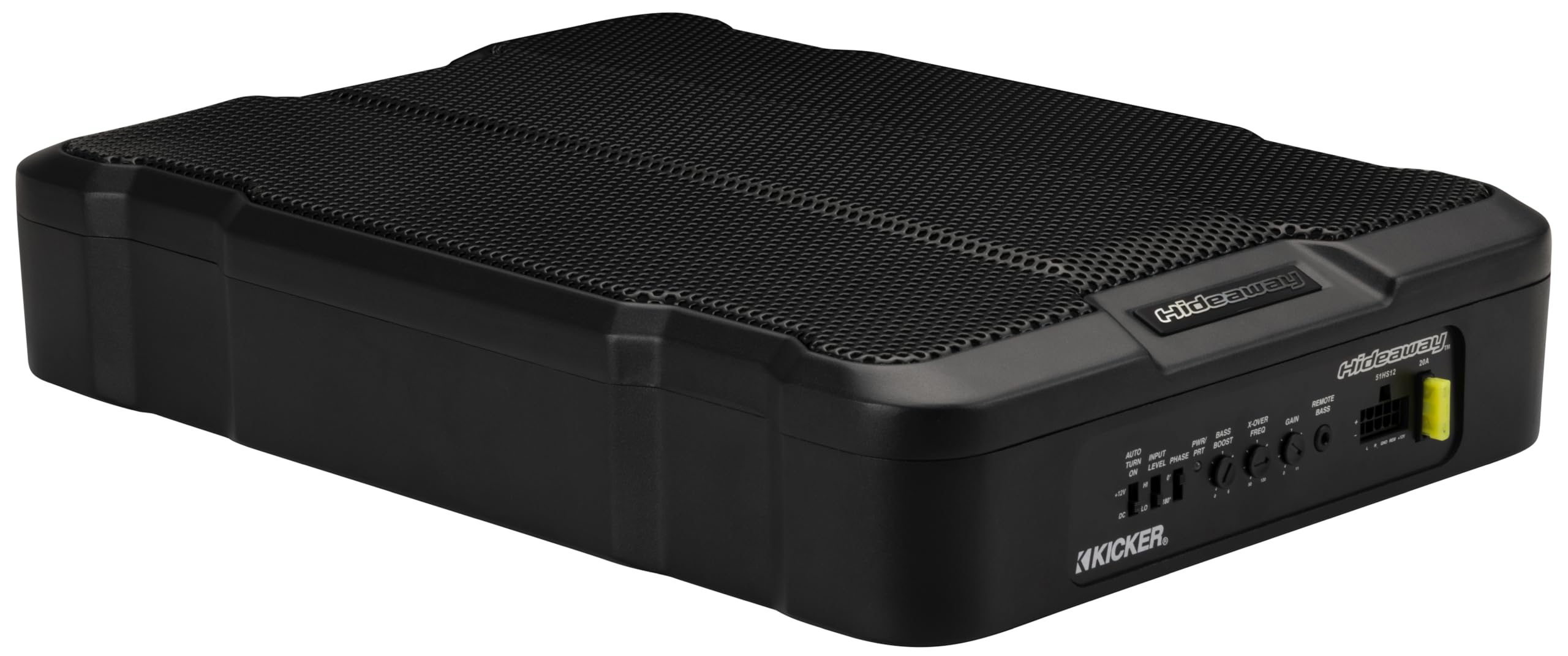 Kicker HS12, Hideaway 12" Compact Powered Subwoofer (51HS12) (OB)