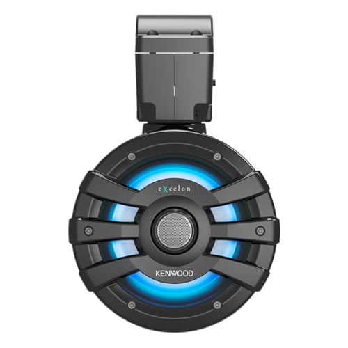 Kenwood XM65TBL, eXcelon Motorsports 6.5" 2-Way Coaxial Tower Speakers with Illumination, Black