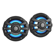 Kenwood XM77BL, eXcelon Motorsports 7.7" 2-Way Coaxial Marine Speakers with Illumination, Black