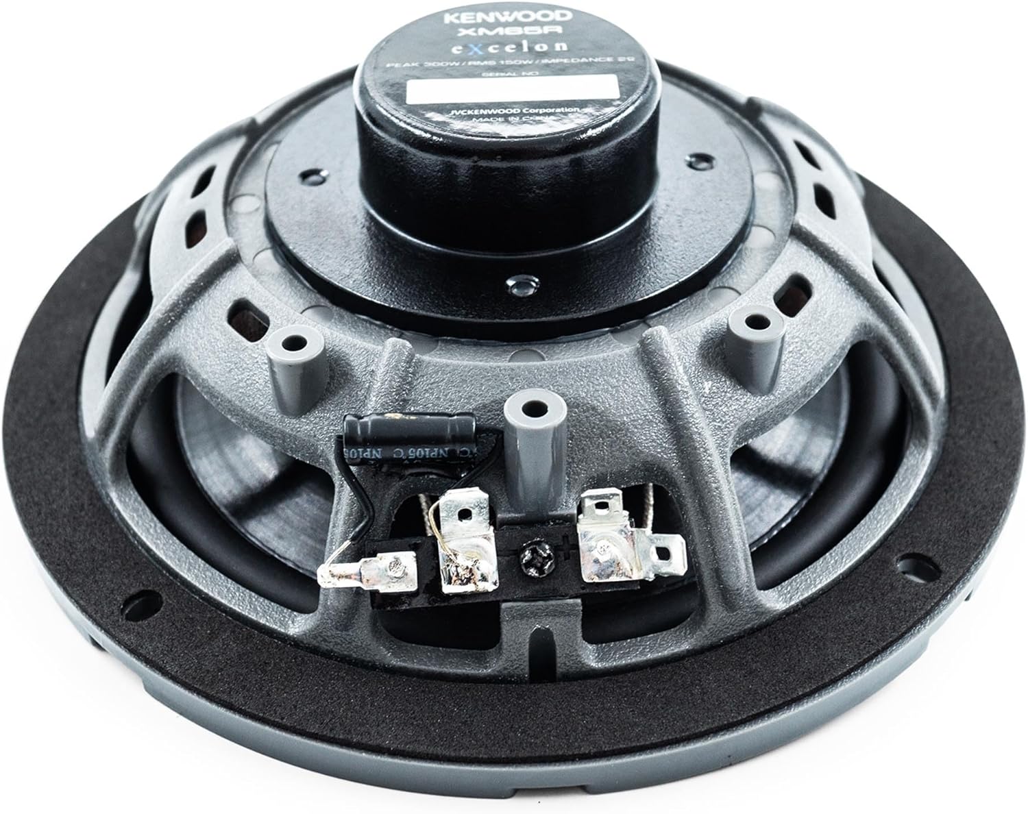 Kenwood XM65FR, 6.5" 2-Way Coaxial Speakers for Select 2014-Up Harley-Davidson Motorcycles (Rear)