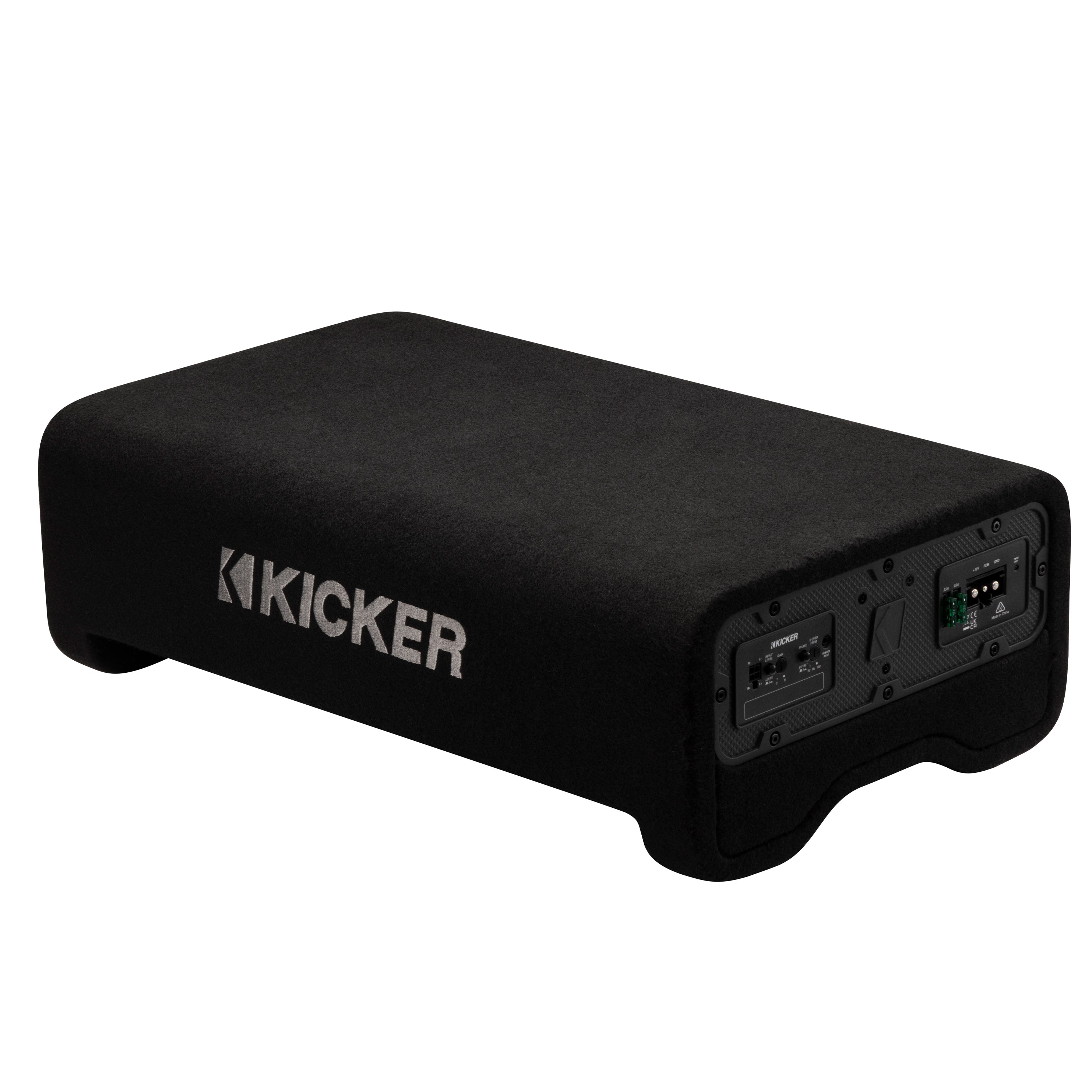 Kicker PL7TDF10, L7TDF L7 10" Powered Down Fire Loaded Subwoofer Enclosure - 500W RMS (53PL7TDF10)