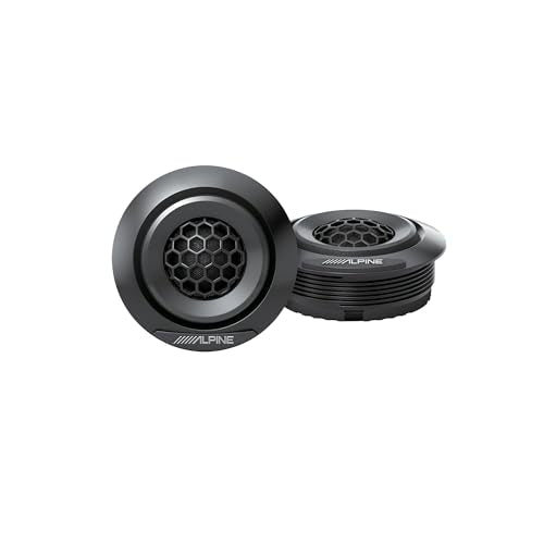 Alpine BRV-S65C, BassRev 6.5" 2-Way Component Speaker System (OB)
