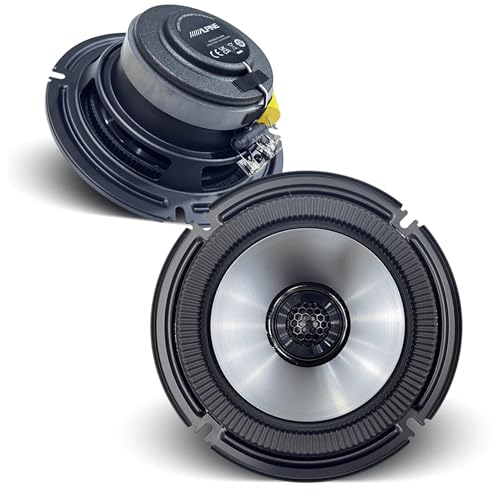 Alpine BRV-S65, BassRev 6.5" 2-Way Coaxial Speakers (OB)