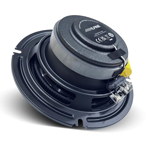 Alpine BRV-S65, BassRev 6.5" 2-Way Coaxial Speakers (OB)