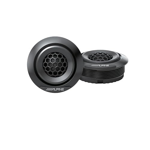 Alpine BRV-S80C, BassRev 8" 2-Way Component Speaker System (OB)