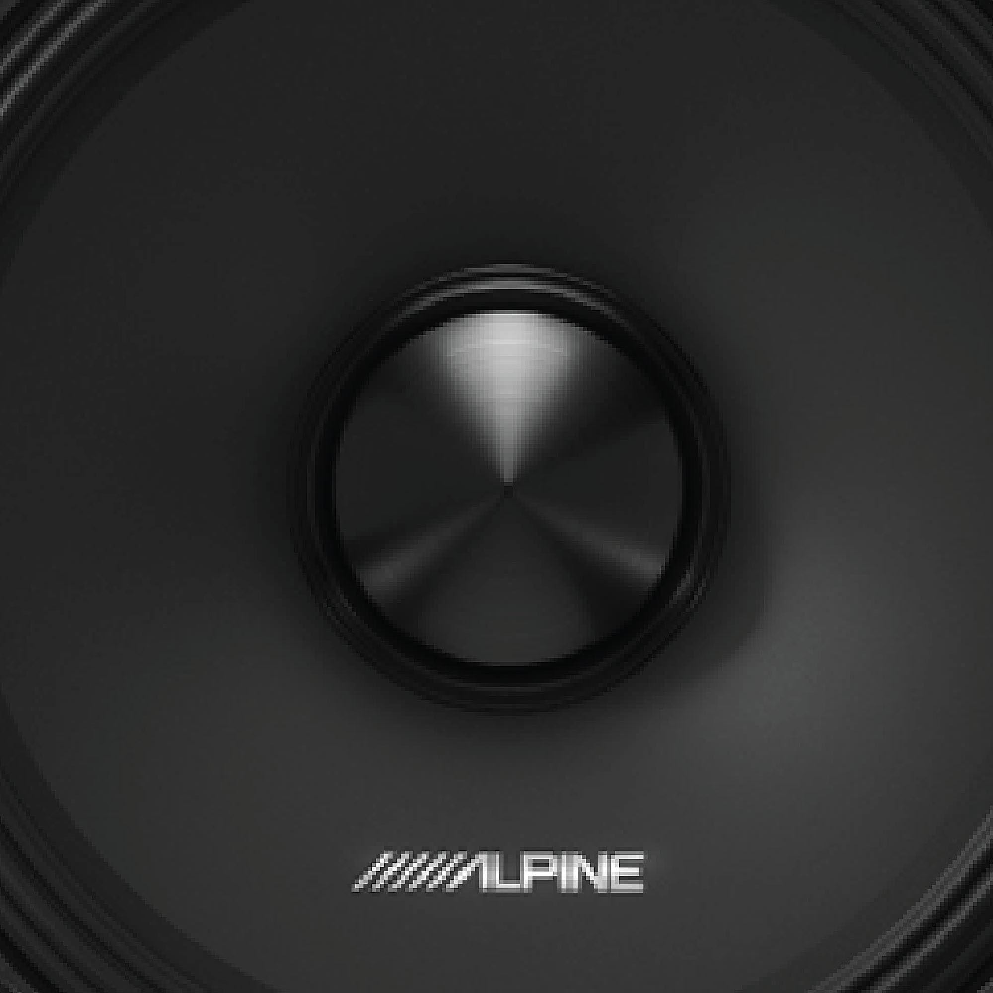 Alpine DM-65C-G, 6.5" 2-Way Component Speakers w/ Grille (OB)