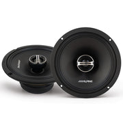 Alpine DM-65-G, 6.5" 2-Way Coaxial Speakers w/ Grille (OB)