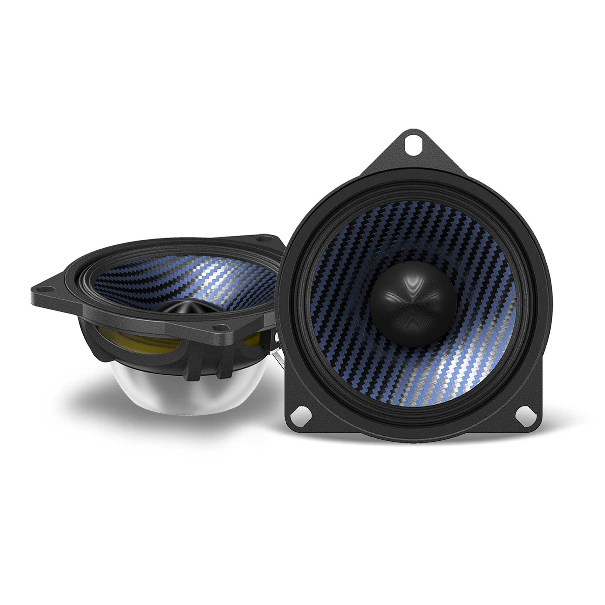Alpine EV-40MR-T, 4" Rear Door/Deck/Hatch Speaker Set for 2017-24 Tesla Model 3 & 2020-24 Tesla Model Y (OB)