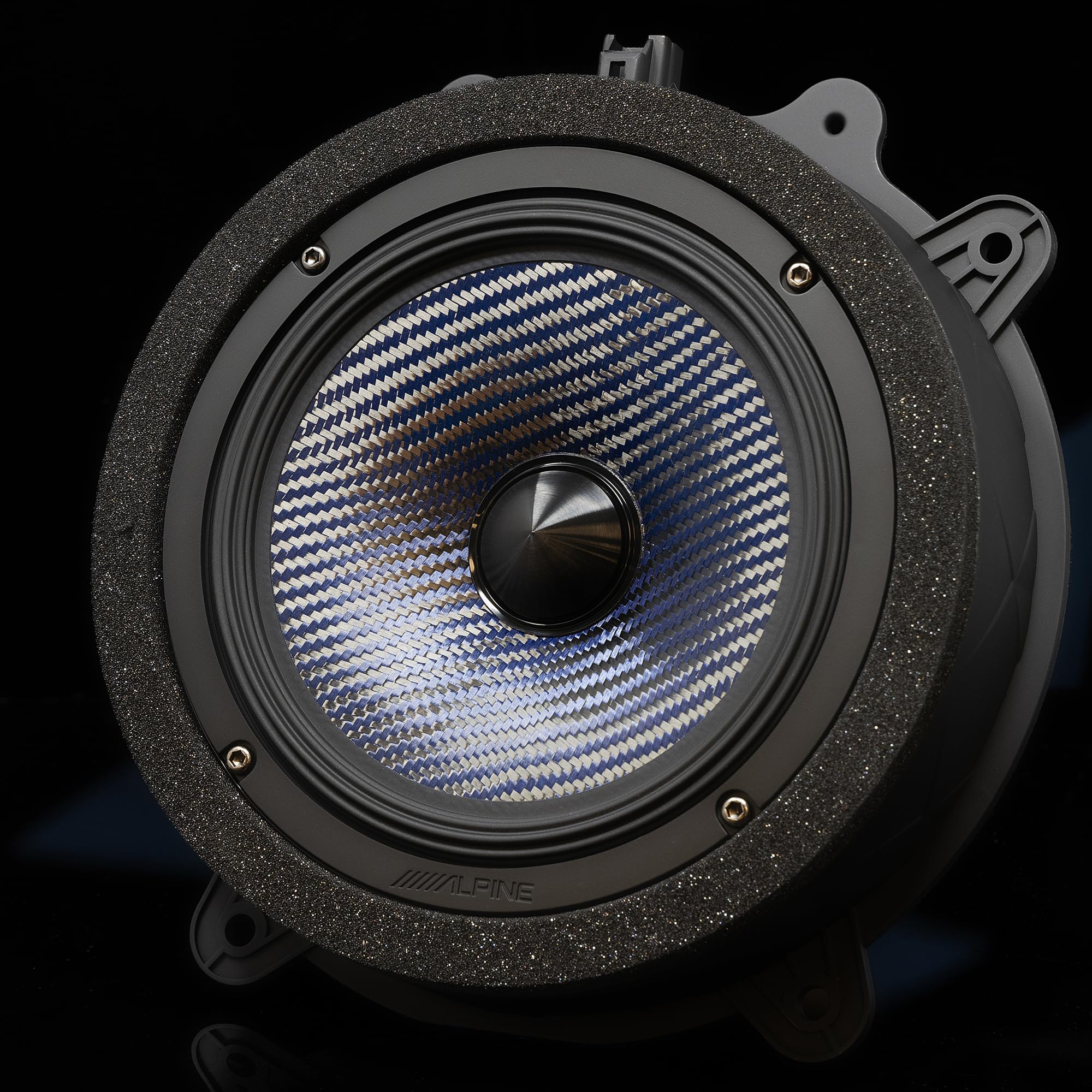 Alpine EV-65CF-T, 6.5" Component Front Door Speaker Set for 2017-24 Tesla Model 3 & 2020-24 Tesla Model  Y (OB)