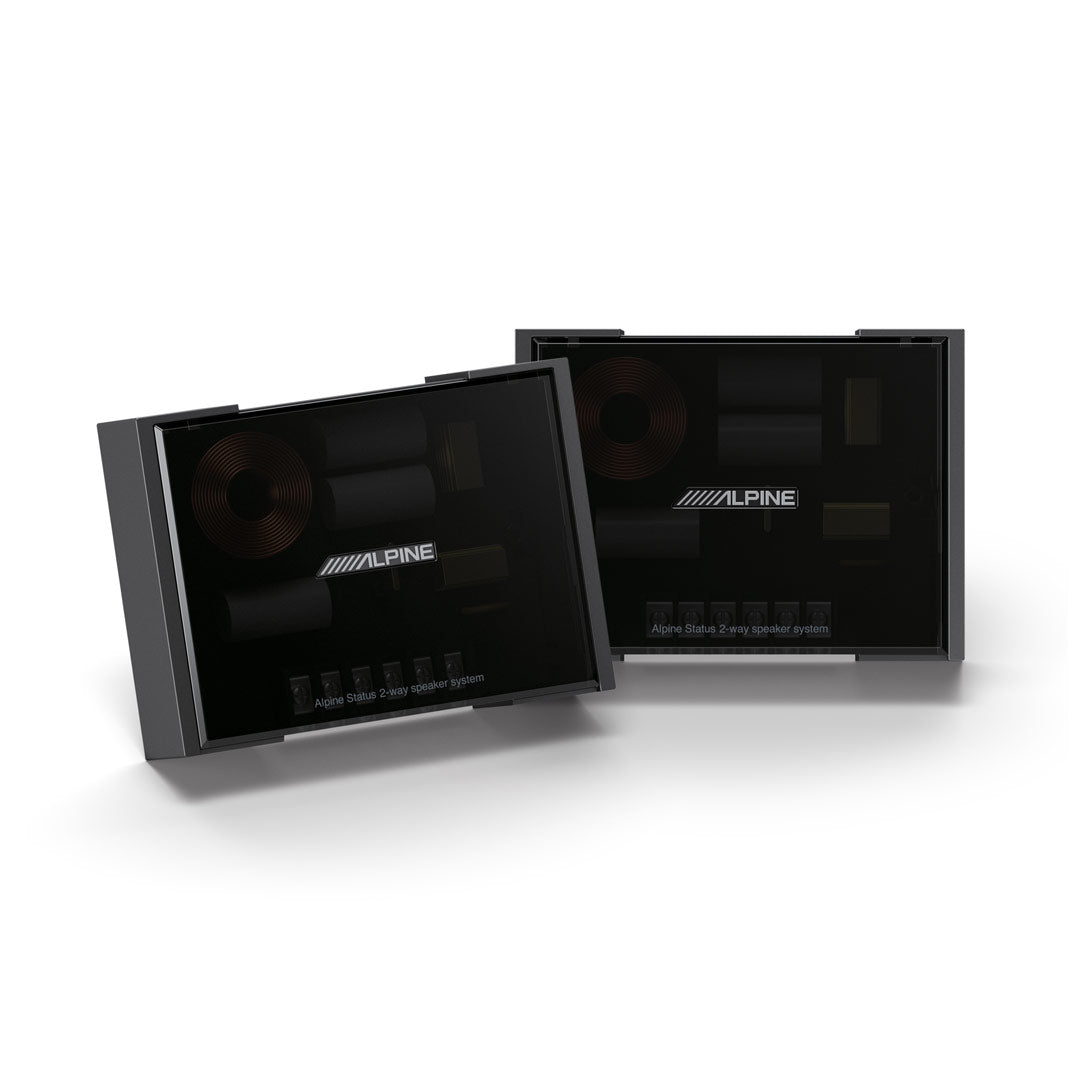 Alpine HDZ-653S, Status Series Hi-Res 6.5" 3-Way Component Car Speakers
