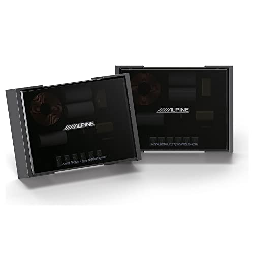 Alpine HDZ-65C, Status Series Hi-Res 6.5" 2-Way Component Car Speakers