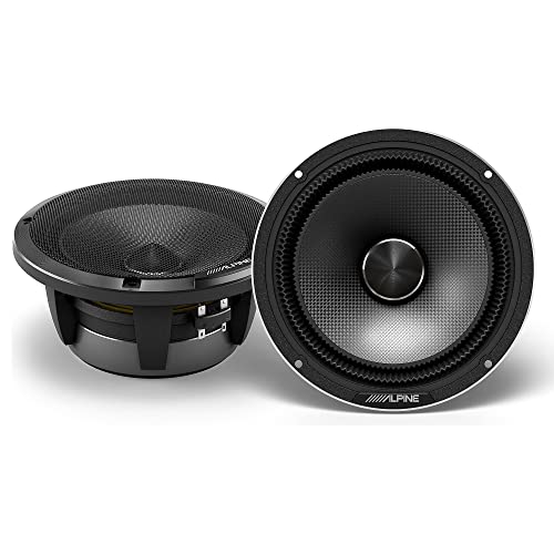 Alpine HDZ-65CS, Status Series Hi-Res 6.5" 2-Way Component Car Speakers