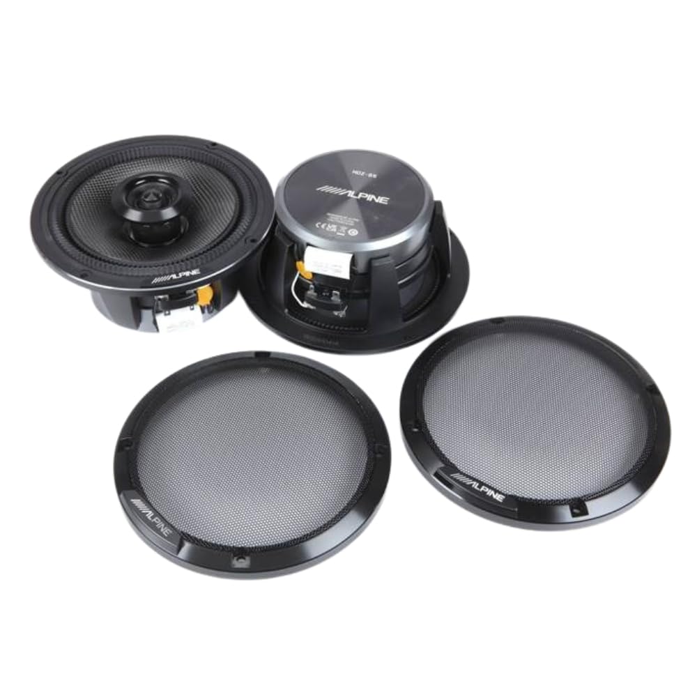 Alpine HDZ-65, Status Series Hi-Res 6.5" 2-Way Coaxial Car Speakers