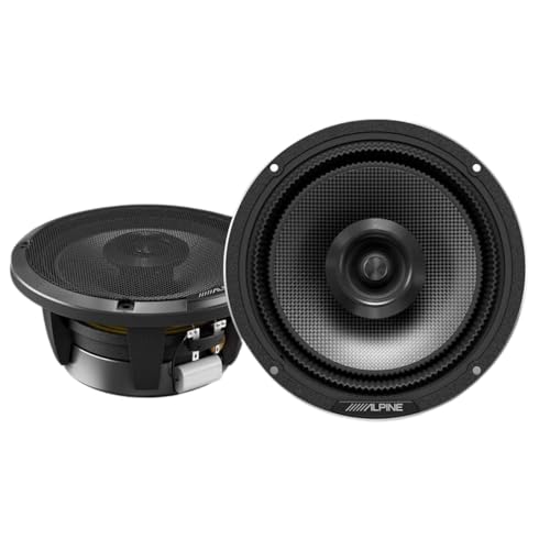 Alpine HDZ-65, Status Series Hi-Res 6.5" 2-Way Coaxial Car Speakers