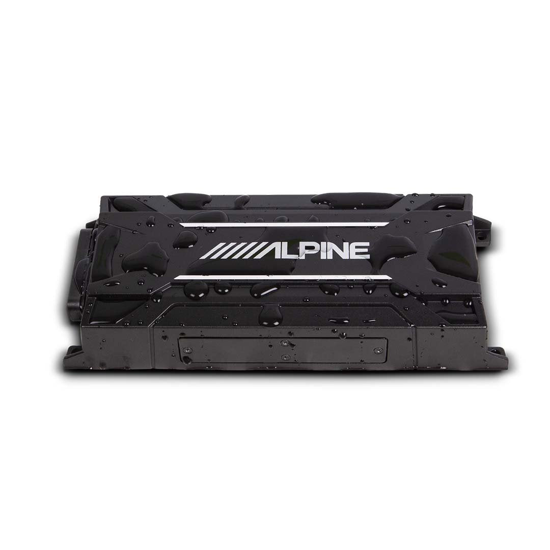 Alpine KTA-30FW, 4-Channel Tough Power Pack Weather Resistant Amplifier - 300W (OB)
