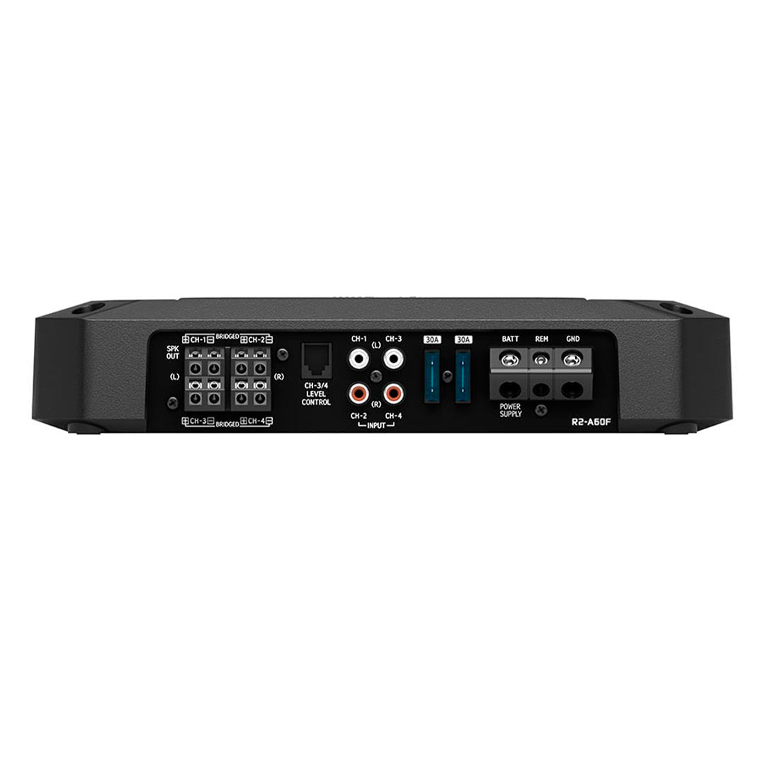 Alpine R2-A60F, R Series 4 Channel Class D Hi-Res Full Range Amplifier - 600W