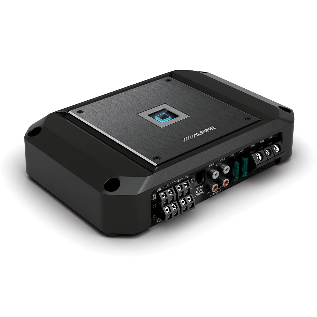 Alpine R2-A60F, R Series 4 Channel Class D Hi-Res Full Range Amplifier - 600W