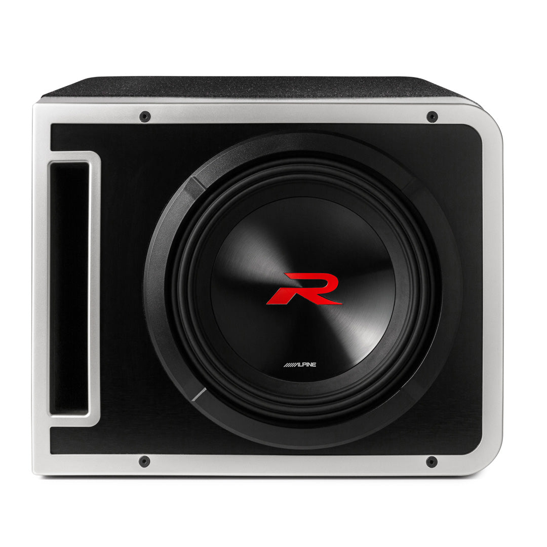 Alpine R2-SB12V, Halo R Series Loaded Single 12" Vented Subwoofer Enclosure (OB)