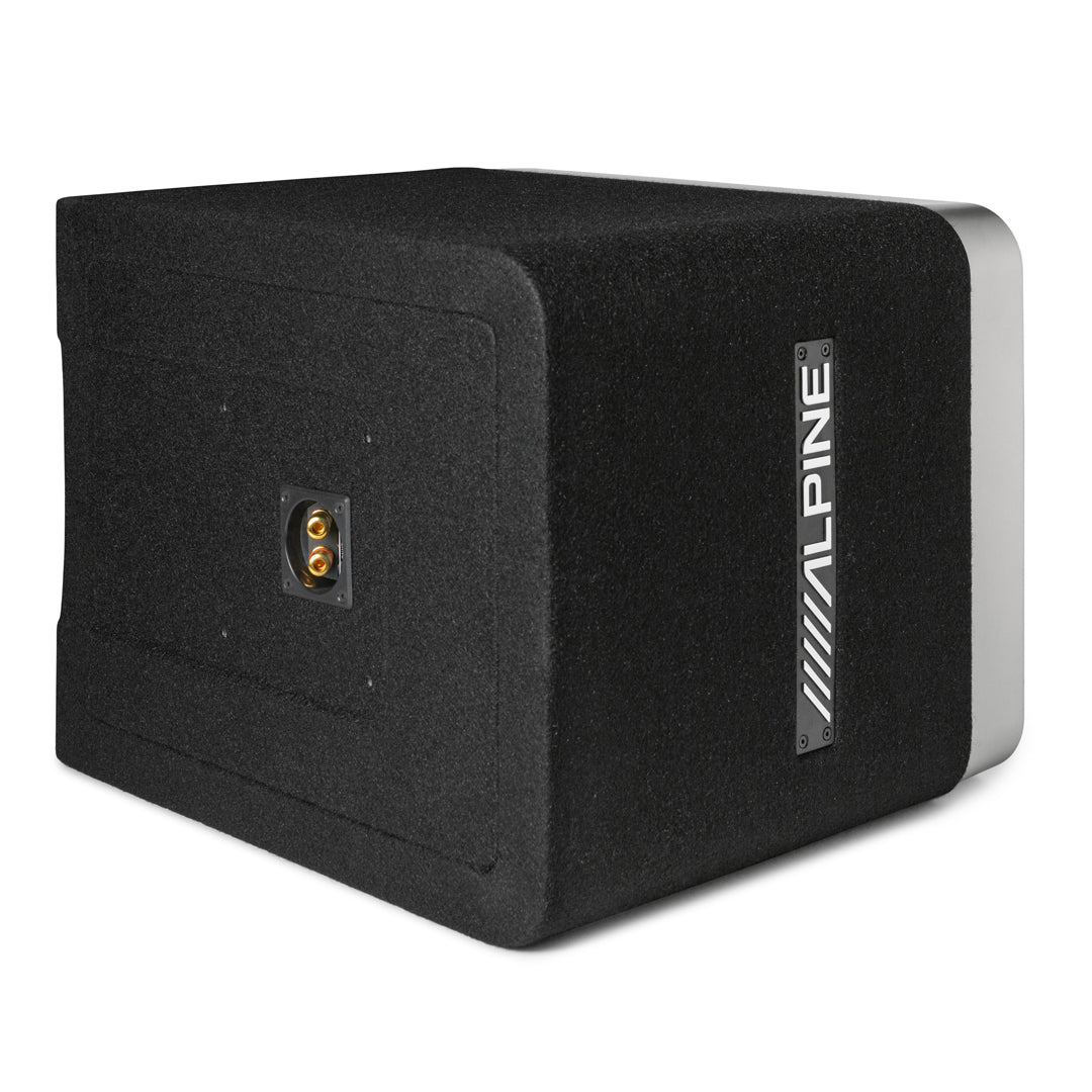 Alpine R2-SB12V, Halo R Series Loaded Single 12" Vented Subwoofer Enclosure (OB)