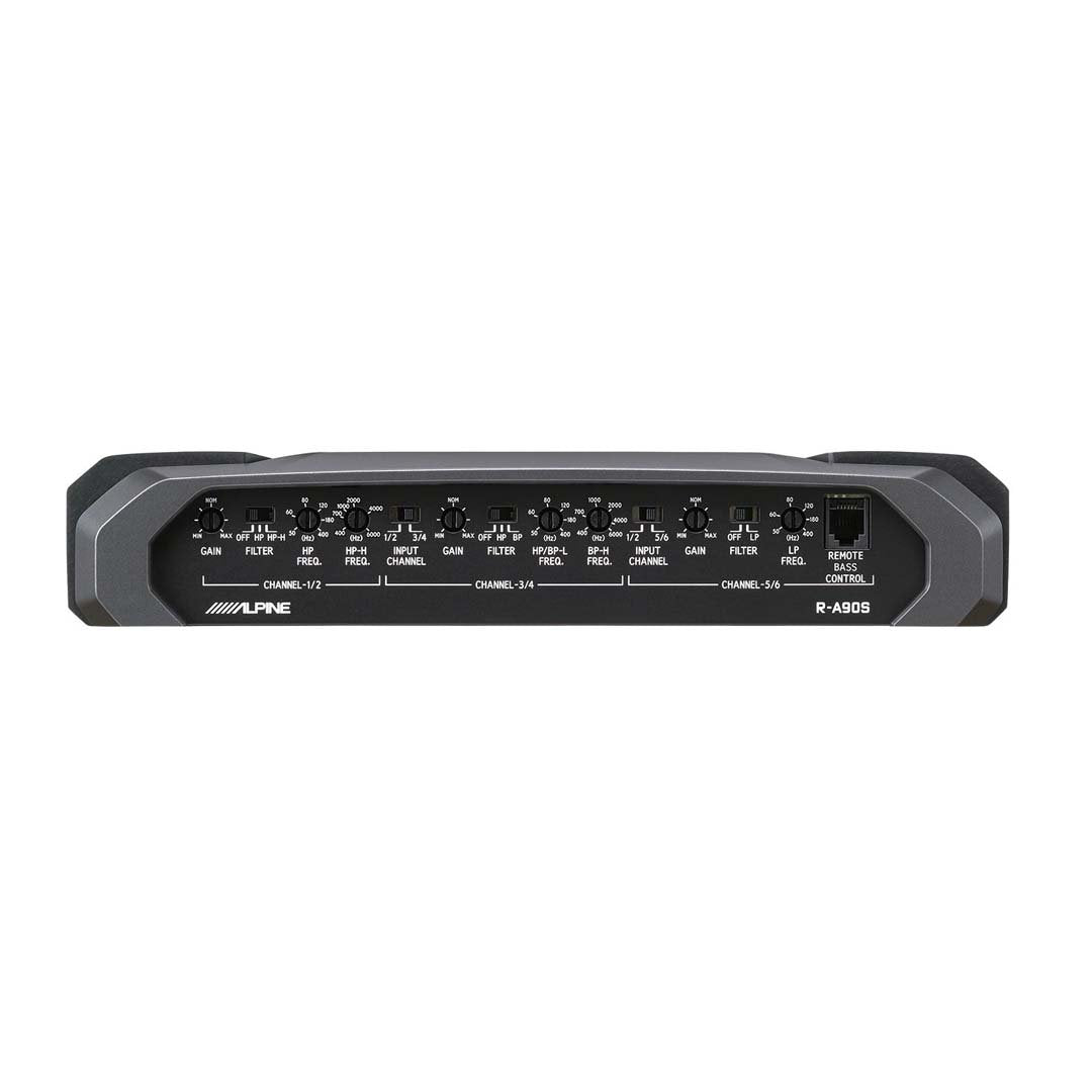 Alpine R-A90S, R Series 6 Channel Full Range Car Amplifier